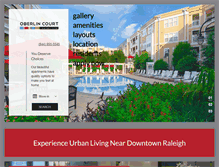 Tablet Screenshot of oberlincourt.com